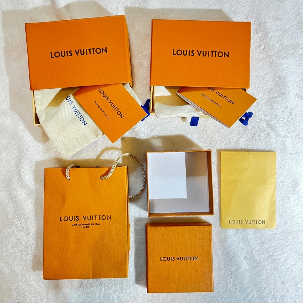 LOT- Louis Vuitton Orange Packaging Set!!